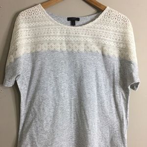J crew Women’s Gray T-shirt size Medium
